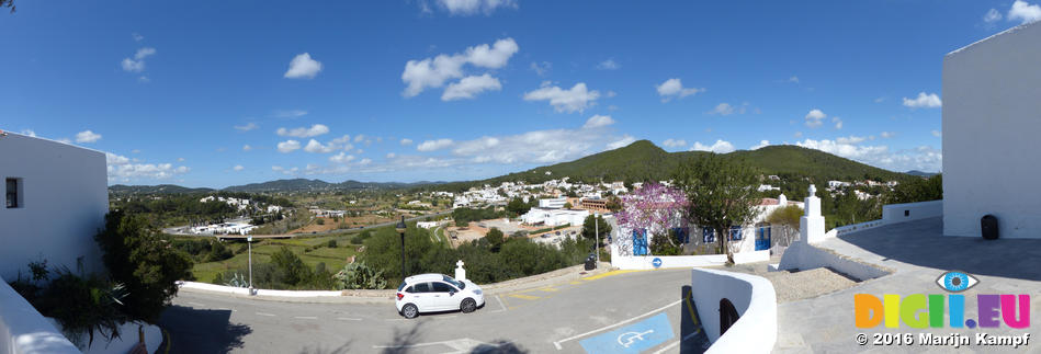 FZ026668-76 View from Puig de Massa at Santa Eulària des Riu